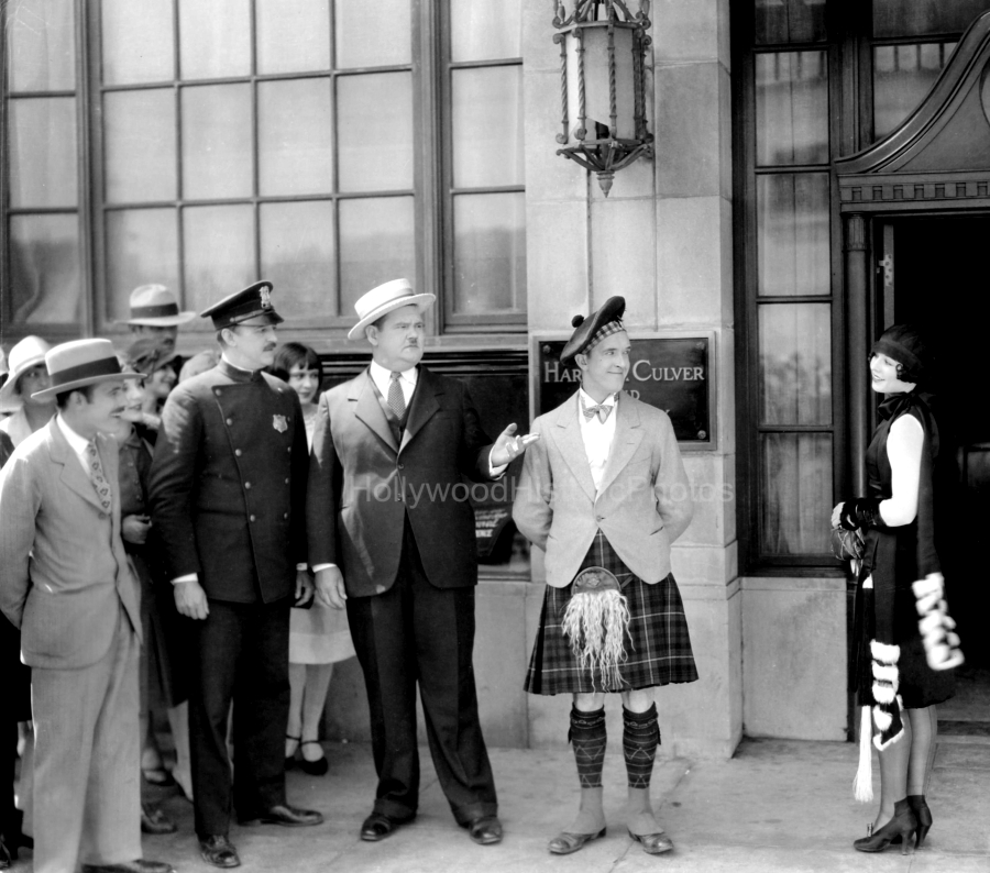 Laurel & Hardy 1927 Culver Hotel Putting Pants On Philip wm.jpg